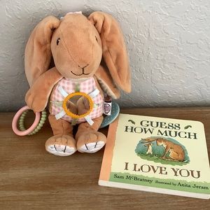 Guess How Much I love You Book & Hanging Plush Activity Toy Bunny Rabbit